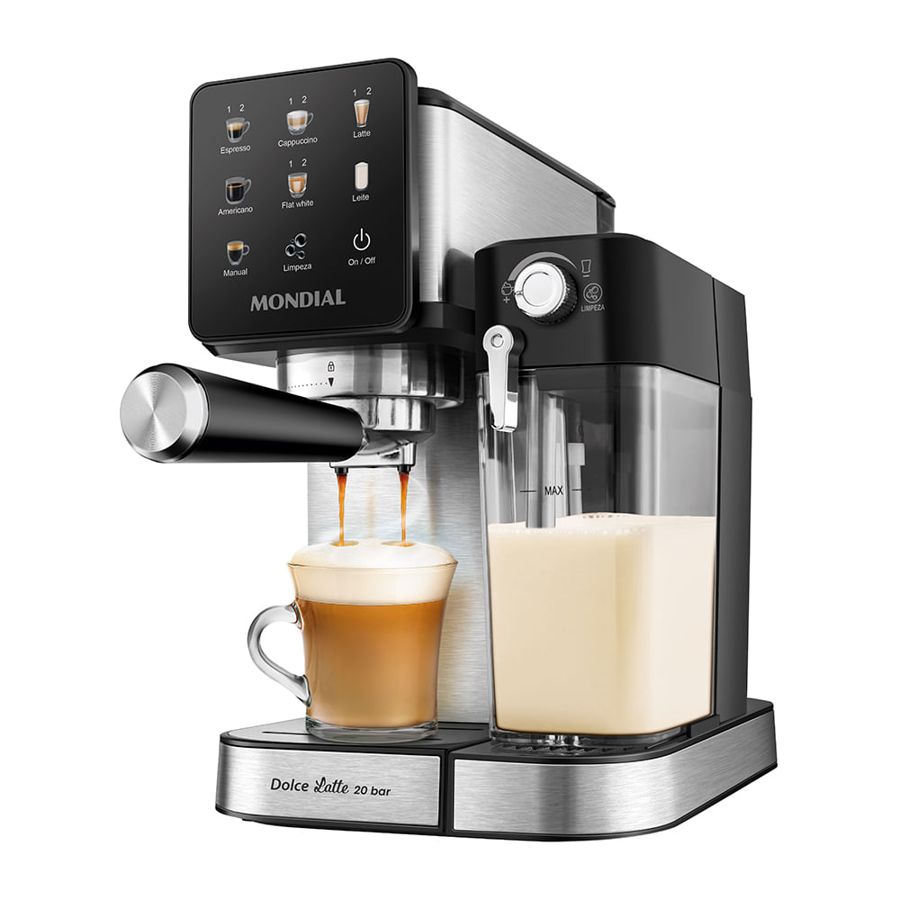 Cafeteira Espresso Automática Mondial CCL-01-20 Touch 1250W